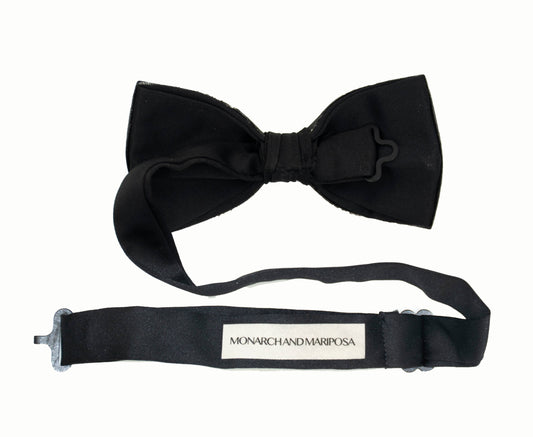 Feather Bow Tie 21 - Guinea & Pheasant