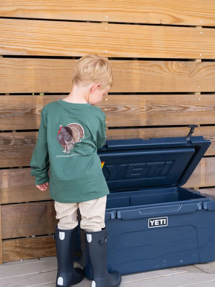 Turkey Boys Green Long Sleeve