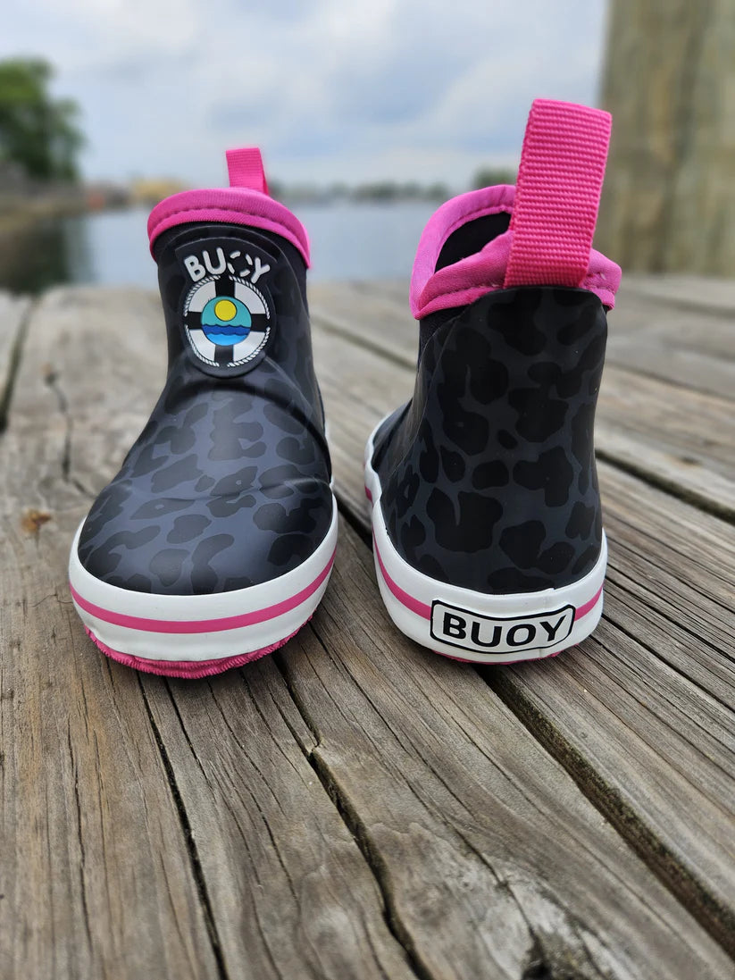 Buoy Boots-Black Cheetah