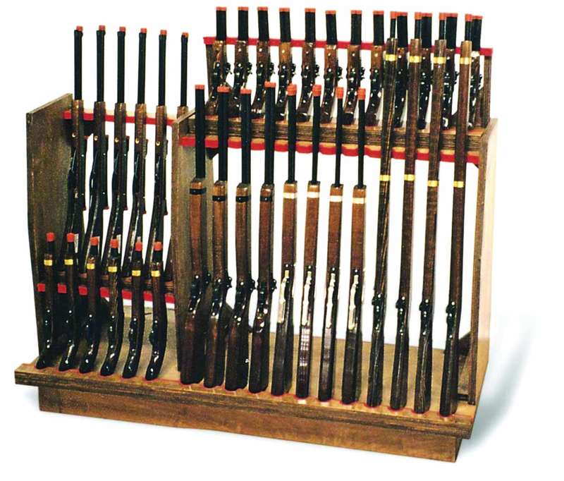 36 PCS-18 PISTOL/18RIFLE SHP W/#CAP/12/ROLL CAP DISPLAY UNIT