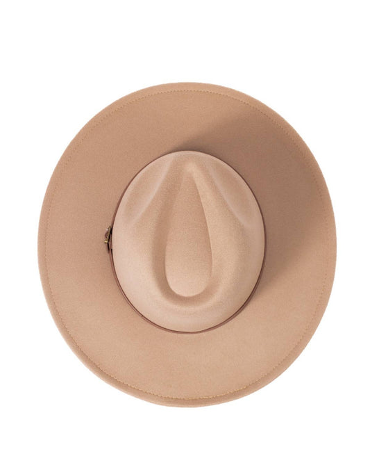 Shelia Wool Hat Tan One Size