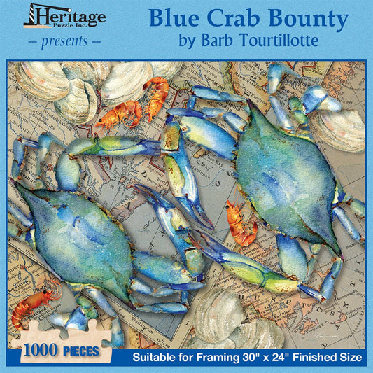 Blue Crab Bounty 1000 Piece Puzzle