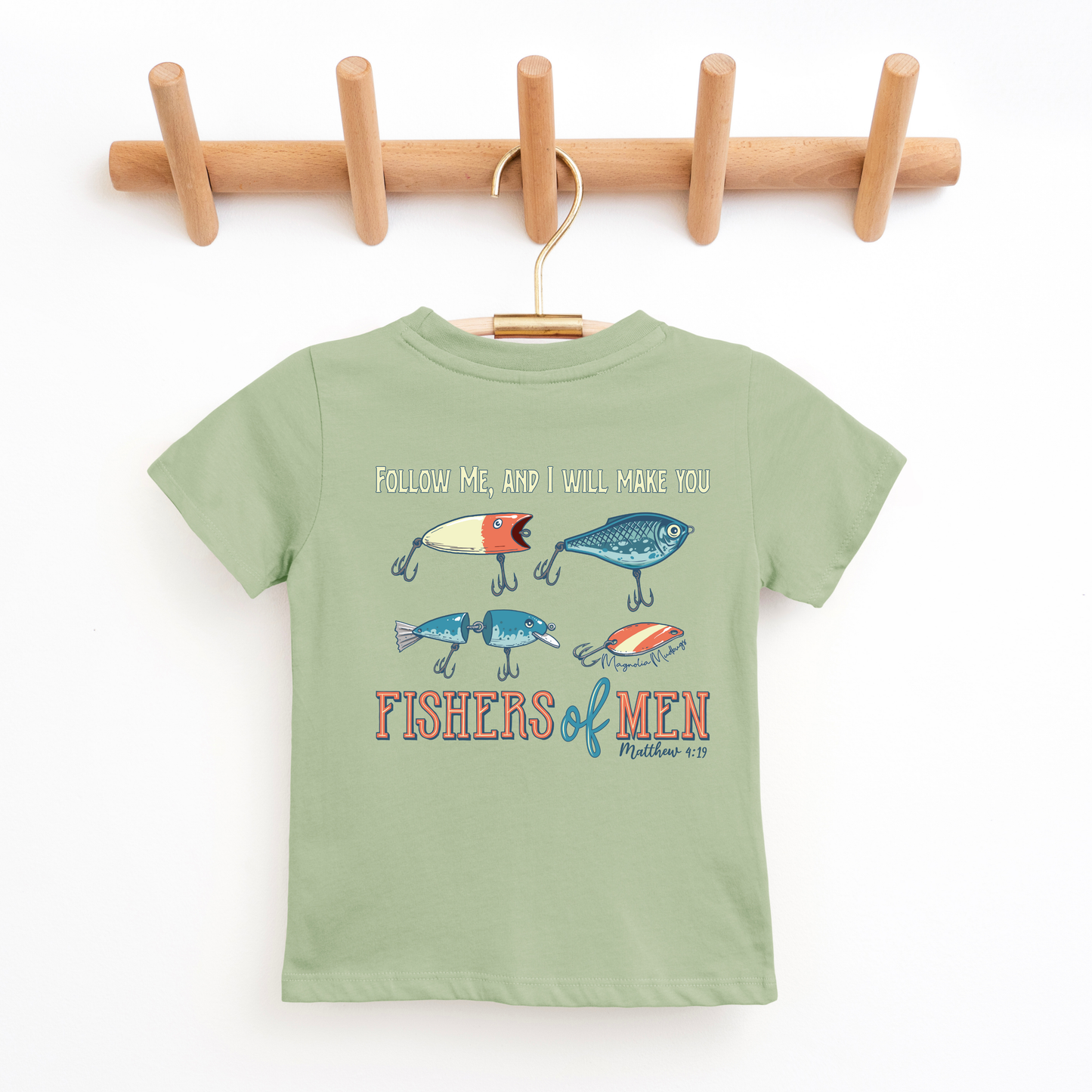 Fishers of Men Kids T-Shirt | Religious & Fishing