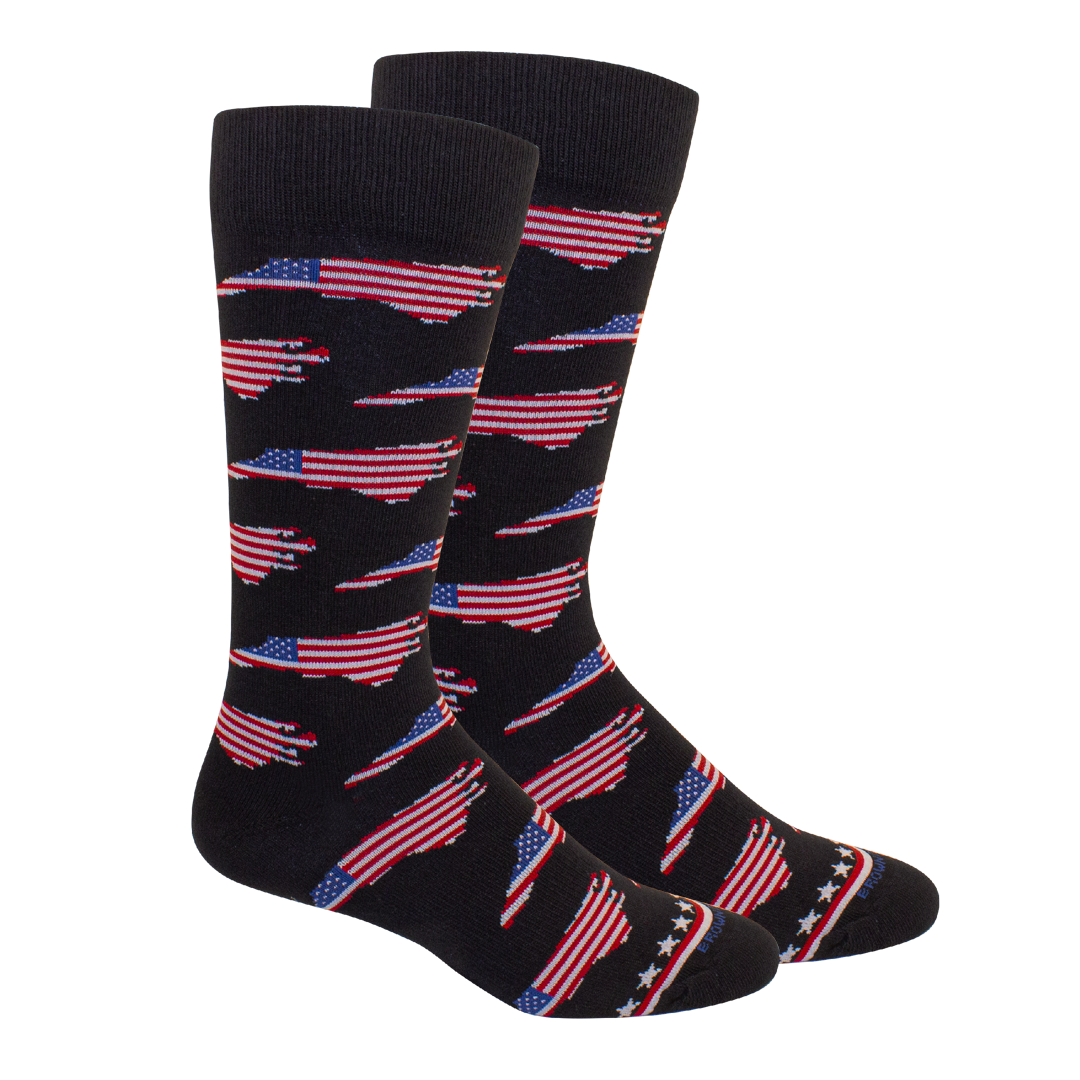 North Carolina USA Socks