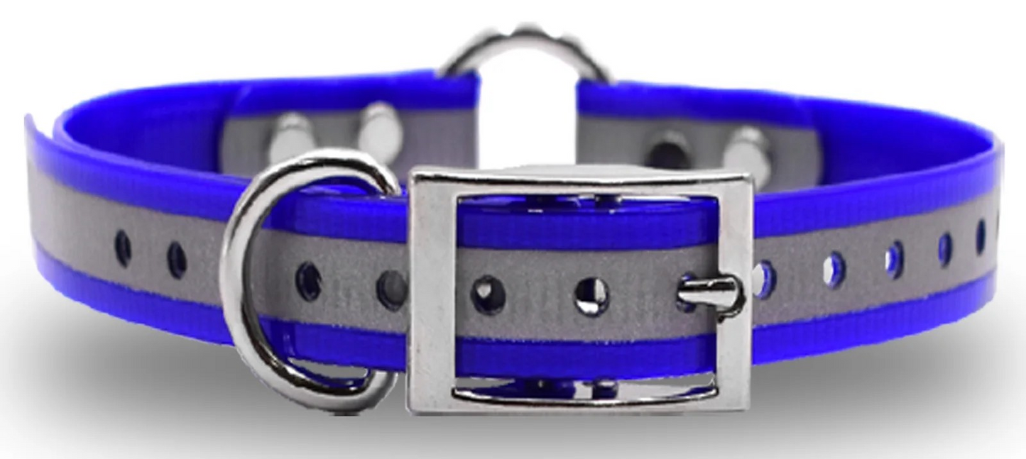 1" DayGlo Reflective Garmin Collar
