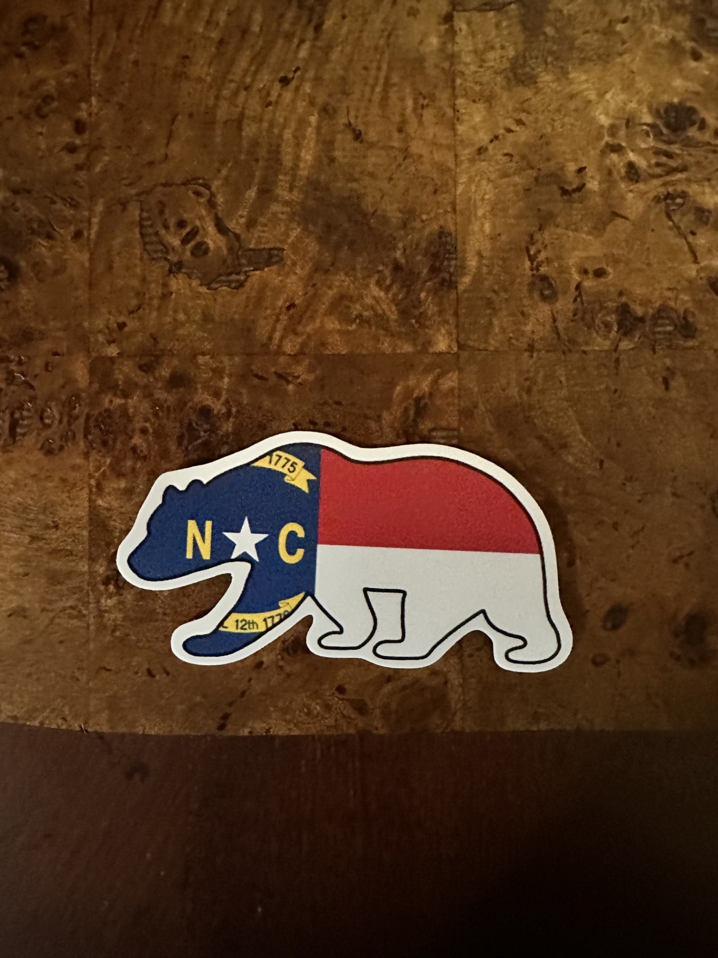 NC Flag Stickers