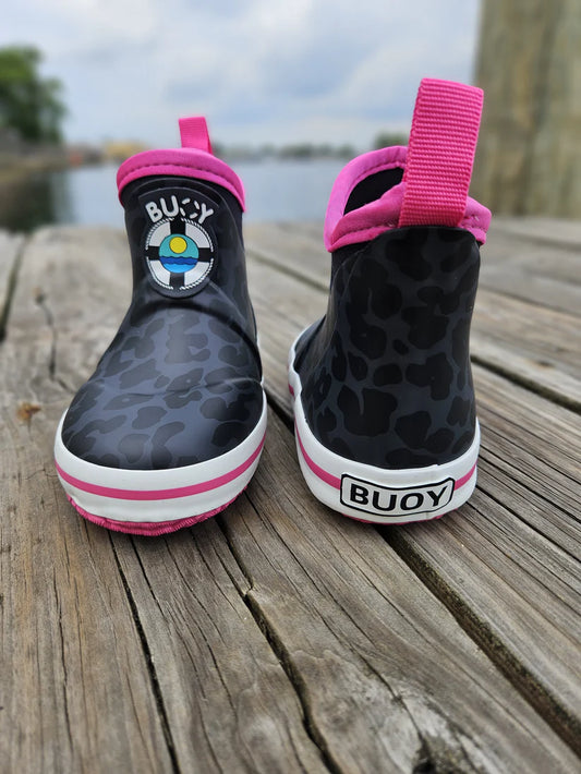 Buoy Boots-Black Cheetah