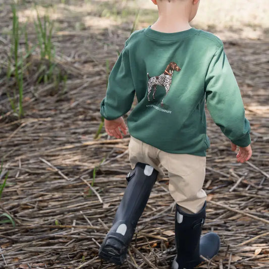 Pointer Boys Green Long Sleeve