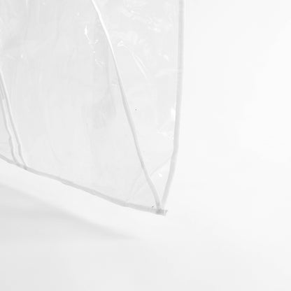  Zipped Bag Clear Gusset 24 x 72 x 10''