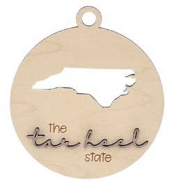 North Carolina  Nickname Christmas Holiday Ornament
