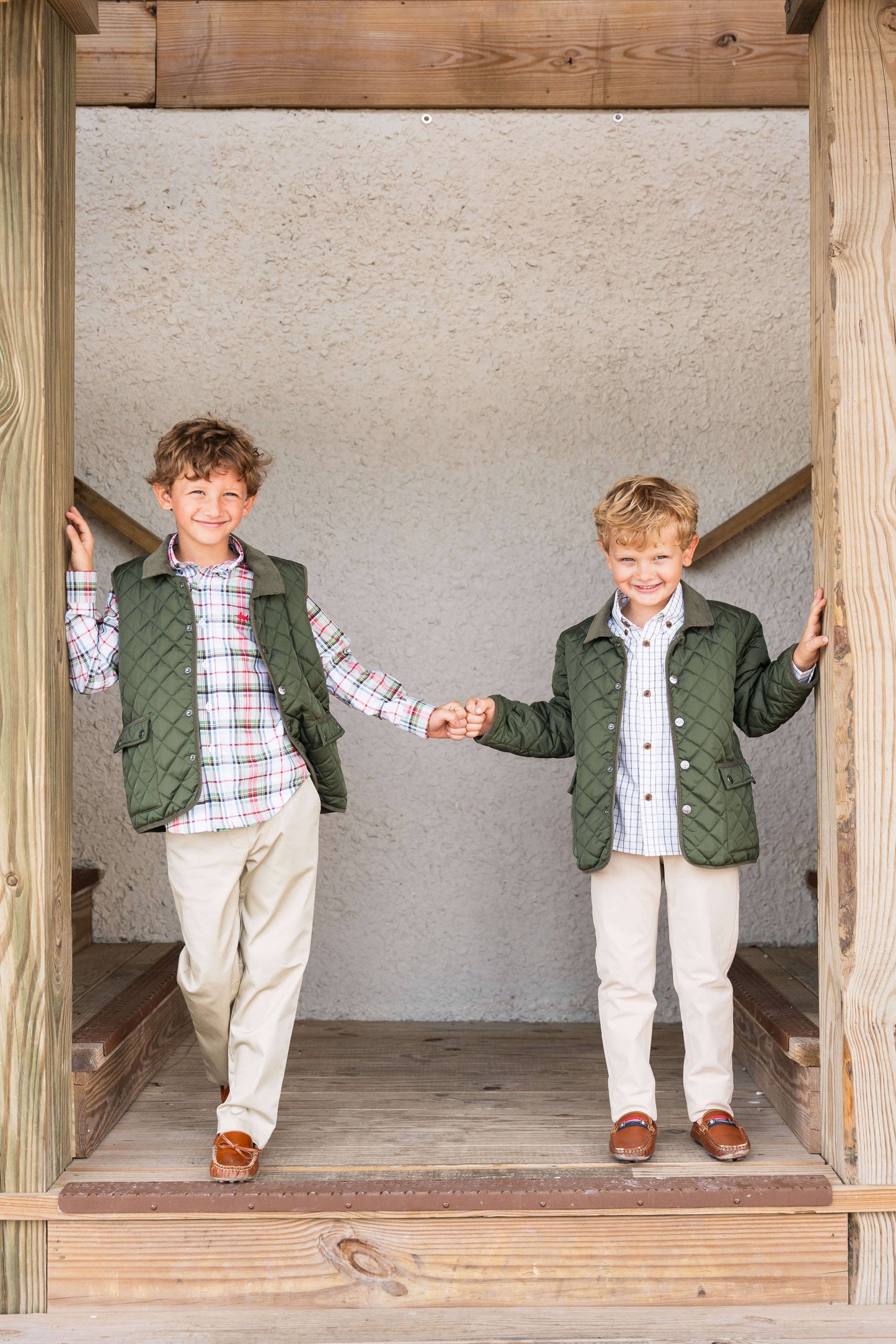Derby Field Boys Jacket Green