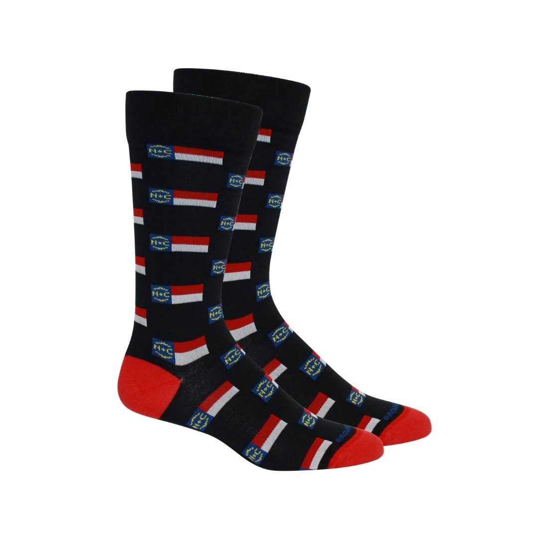 Raleigh (North Carolina Flag) Socks