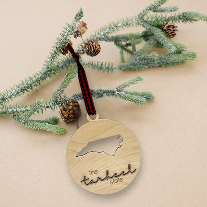 North Carolina  Nickname Christmas Holiday Ornament