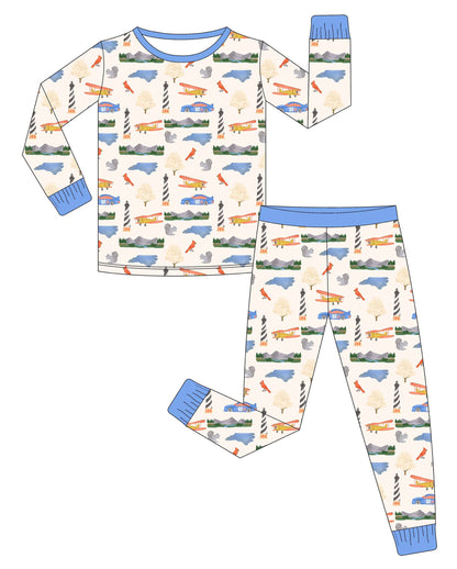 North Carolina State Bamboo Pajamas