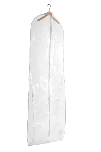  Zipped Bag Clear Gusset 24 x 72 x 10''