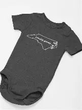 Locally Grown NC Baby Onesie