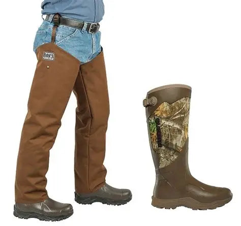 LaCrosse® Alpha Realtree Xtra® Green Boots w/ Dans Snake Chaps