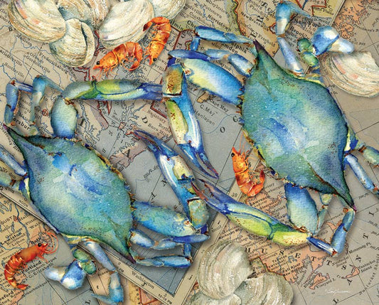 Blue Crab Bounty 1000 Piece Puzzle