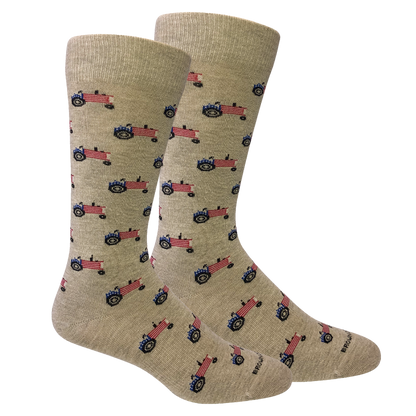 Farm America (Tractor Flag) Socks