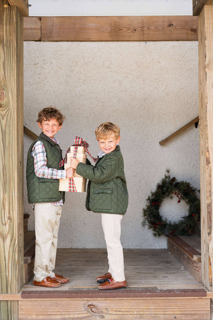 Derby Field Boys Jacket Green