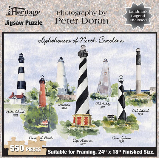 Lighthouses of North Carolina Puzzle