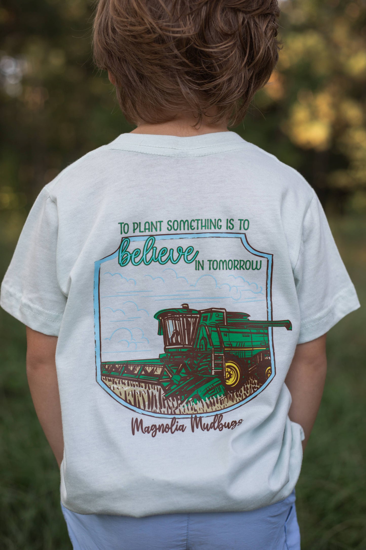 Combine Harvester Kids T-shirt | Farming