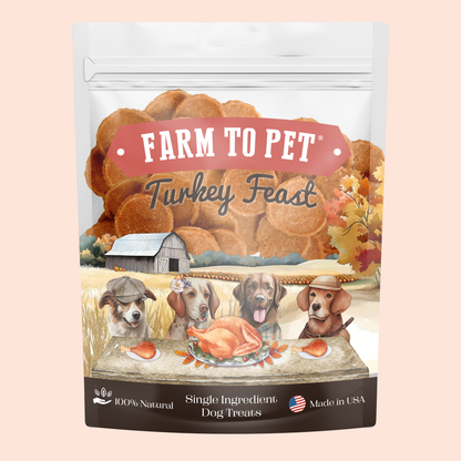 Turkey Feast Dog Treats (12 oz)