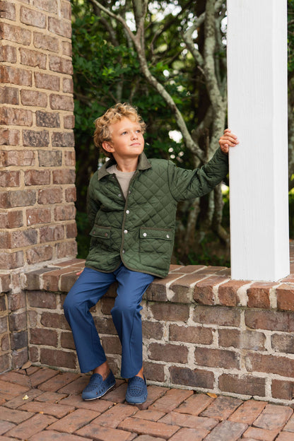 Derby Field Boys Jacket Green