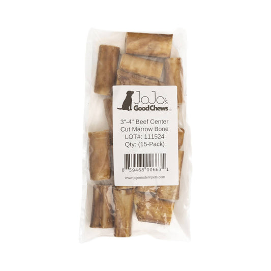 3" - 4" Beef Center Cut Bone Dog Treat (15/Bag)