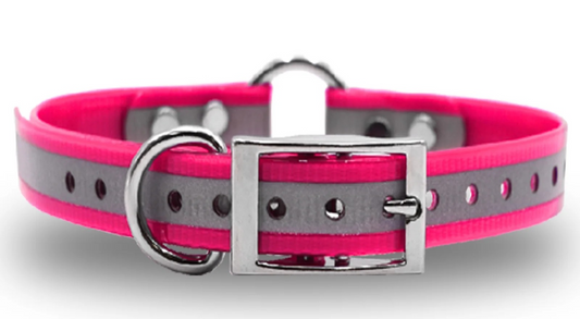1" DayGlo Reflective Garmin Collar