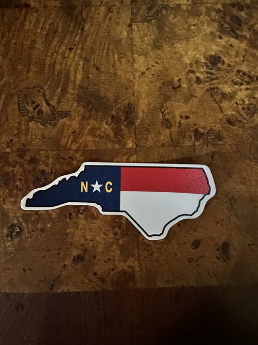 NC Flag Stickers