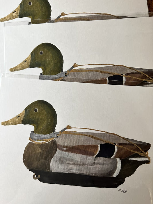 Flatland Design Duck Prints