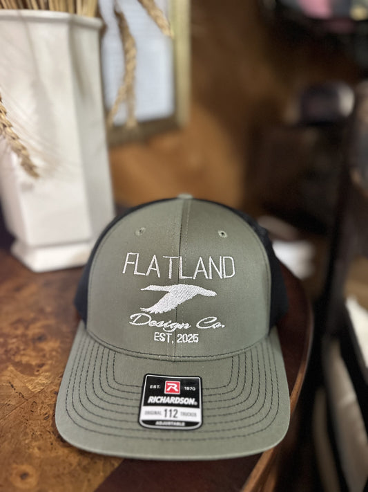 Flatland Design Logo Richardson 112 Hat