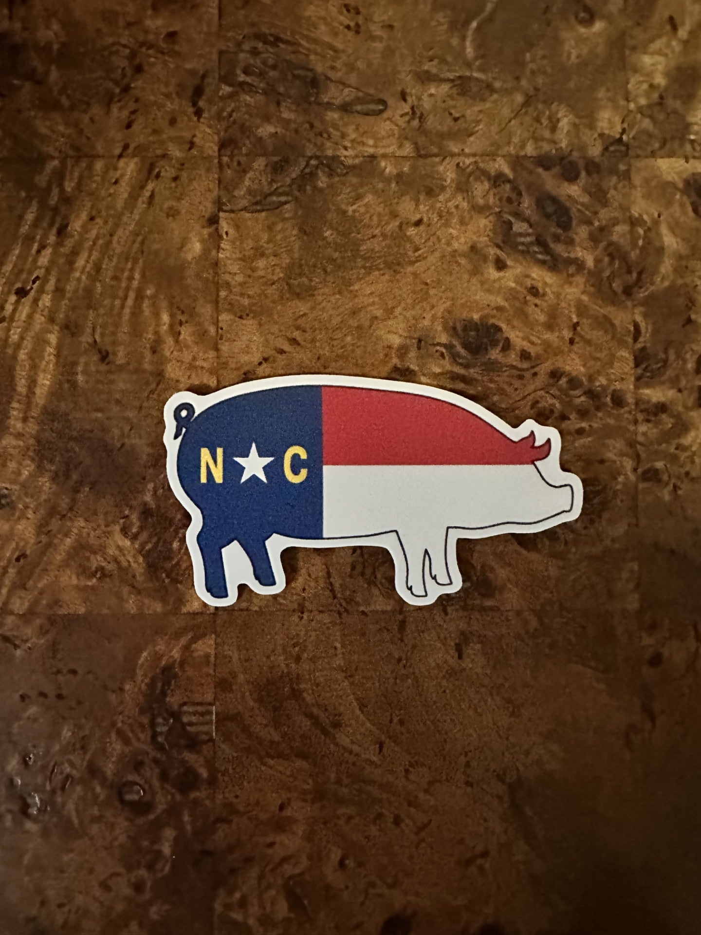 NC Flag Stickers